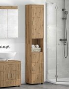 vidaXL Комплект шкафове за баня TULUM Дъб 37 x 315 x 203 см