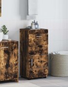 vidaXL Комплект шкафове за баня TULUM Димян дъб 37 x 315 x 82 см