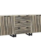vidaXL Комплект скрин 3 бр. Бяло 180 x 33 x 75 см