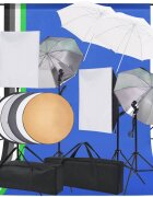 vidaXL Комплект студийно осветление за фотоателие