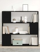 vidaXL Комплект ТВ шкаф 100 x 24 x 94 cm Черния дъб