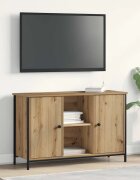 vidaXL Комплект ТВ шкаф 101 x 35 x 65 см Дъб Инженерна дървесина