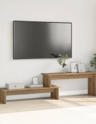 vidaXL Комплект ТВ шкаф 1805 x 30 x 43 см Дъб Инженерна дървесина