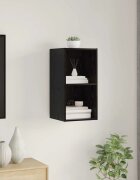 vidaXL Комплект ТВ шкаф 37 x 37 x 72 см Черния дъб Инженерна дървесина