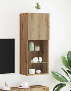 vidaXL Комплект ТВ шкаф 405 x 30 x 102 см Дъб Инженерна дървесина