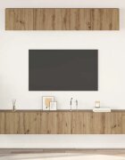 vidaXL Комплект ТВ шкаф 5 бр. 80 x 30 x 30 см Дъб
