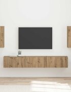 vidaXL Комплект ТВ шкаф 5 бр. Дъб Инженерна дървесина