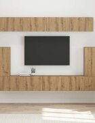 vidaXL Комплект ТВ шкаф 5 бр. Дъб Инженерна дървесина