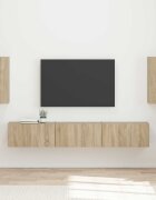 vidaXL Комплект ТВ шкаф 5 бр. Сонома дъб Инженерна дървесина