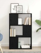 vidaXL Комплект ТВ шкаф 60 x 24 x 945 см Черно Инженерна дървесина