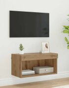 vidaXL Комплект ТВ шкаф 60 x 30 x 30 cm Дъб Инженерна дървесина
