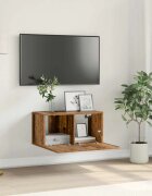 vidaXL Комплект ТВ шкаф 60 x 30 x 30 cm Кафяво Инженерна дървесина