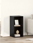 vidaXL Комплект ТВ шкаф 72 x 35 x 37 см Черно Инженерна дървесина