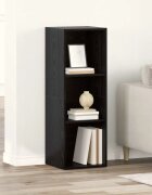 vidaXL Комплект ТВ шкаф 72 x 35 x 37 см Черно Инженерна дървесина