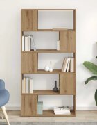 vidaXL Комплект ТВ шкаф 80 x 24 x 156 см Кафяво Инженерна дървесина