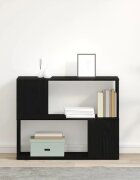 vidaXL Комплект ТВ шкаф 80 x 24 x 63 cm Черния дъб Инженерна дървесина