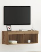 vidaXL Комплект ТВ шкаф 80 x 30 x 30 см дъб артизан