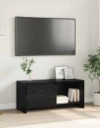 vidaXL Комплект ТВ шкаф 90 x 35 x 40 см Черния дъб Инженерна дървесина