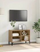 vidaXL Комплект ТВ шкаф Кафяво Инженерен дървен материал