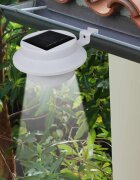 vidaXL Комплект външни соларни LED лампи за ограда – 6 броя
