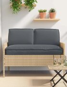 vidaXL Комплект възглавници Оксфордска тъкан Антрацит 120 x 50 x 52 см