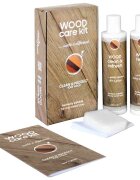 vidaXL Комплект за грижа за дърво CARE KIT 2x250 мл