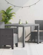 vidaXL Комплект за хранене в градината 3 бр. Светлосиво Полипропилен