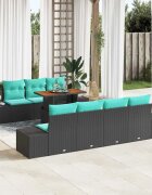 vidaXL Комплект за хранене в градината 8 бр. 7-Брой места