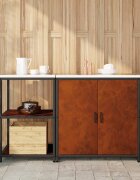 vidaXL Комплект за кухненско съхранение HATTEM 2 бр. Ръждясало Стомана