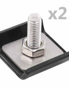 vidaXL Конектори за мрежа 25 комплекта антрацит