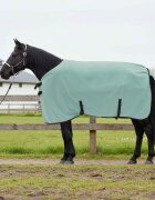 vidaXL Конско одеяло Специално зелено 115 cm Полиестерен флийс