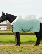 vidaXL Конско одеяло Специално зелено 165 cm Полар флийс