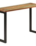 vidaXL Конзолна маса 110x35x75 cм регенерирано дърво масив