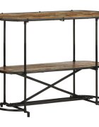 vidaXL Конзолна маса 110x42x76 см регенерирано дърво масив