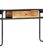 vidaXL Конзолна маса 118x30x75 cм манго масив