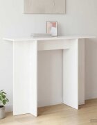vidaXL Конзолна маса Бяло 100 x 30 x 75 см Инженерна дървесина