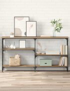 vidaXL Конзолна маса Дъб 150 x 29 x 765 см Инженерна дървесина