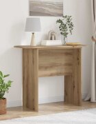 vidaXL Конзолна маса Дъб 93 х 40 х 75 см Инженерна дървесина