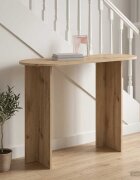 vidaXL Конзолна маса Дъб артизан 100 x 395 x 75 см