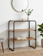 vidaXL Конзолна маса Дъб артизан 60 x 41 x 75 см Инженерна дървесина