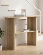 vidaXL Конзолна маса Дъб сонома 100 x 30 x 75 см Инженерна дървесина