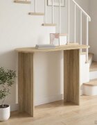 vidaXL Конзолна маса Дъб сонома 100 x 395 x 75 см Инженерна дървесина