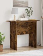 vidaXL Конзолна маса Димян дъб 93 х 40 х 75 см Инженерна дървесина