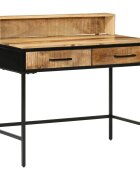 vidaXL Конзолна маса Кафяво 100 x 55 x 89.5 см