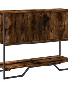 vidaXL Конзолна маса опушен дъб 100x35x745 см инженерно дърво