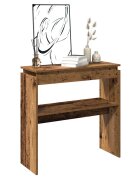 vidaXL Конзолна маса от старо дърво 102x30x80 cm Инженерна дървесина