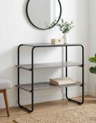 vidaXL Конзолна маса Сив Сонома 100 x 41 x 75 см Инженерна дървесина