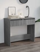 vidaXL Конзолна маса сив сонома 89x41x765 см инженерно дърво
