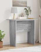 vidaXL Конзолна маса Сив Сонома 93 х 40 х 75 см Инженерна дървесина