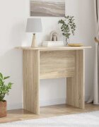 vidaXL Конзолна маса Сонома дъб 93 х 40 х 75 см Инженерна дървесина